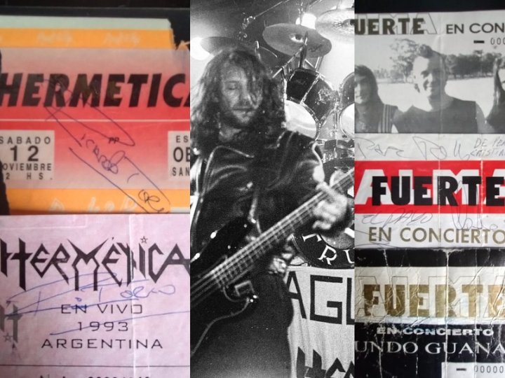 Entradas autografiadas por Ricardo Iorio