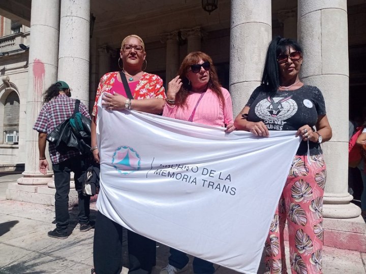 Integrantes de la comunidad travesti trans, querellante por primera vez en un juicio de lesa humanidad