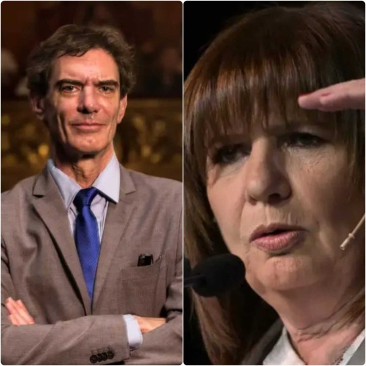 Foto: Darío Lopérfido y Patricia Bullrich